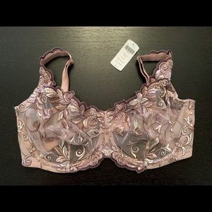 NEW w/ Tag Soma Sensuous Lace Bra Rose Pink 36DDD